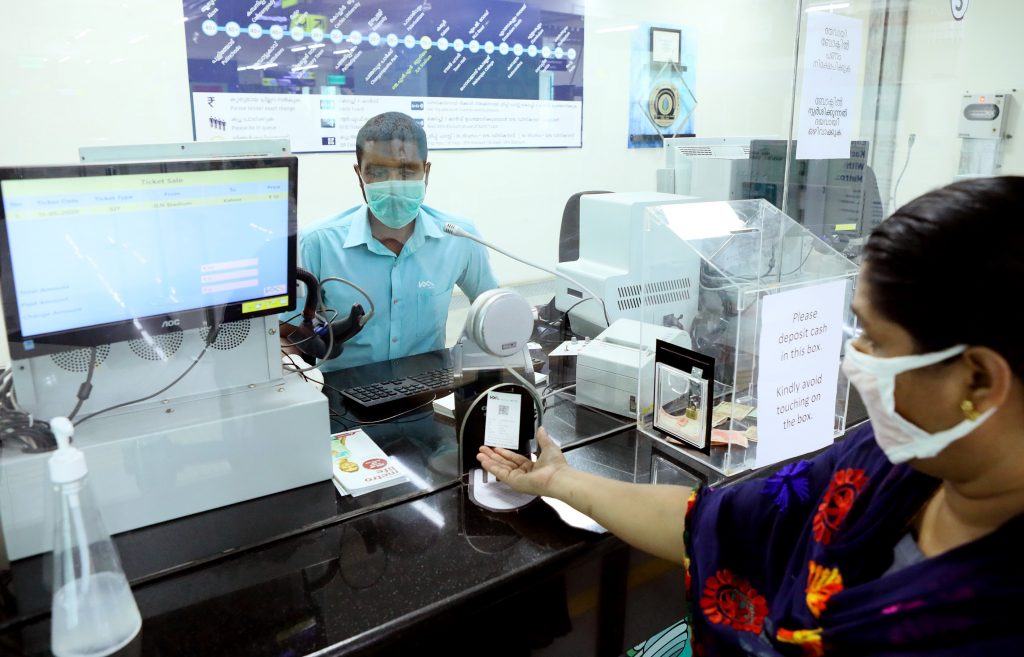 Kochi Metro Ticket Counter